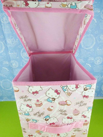 【震撼精品百貨】Hello Kitty 凱蒂貓 收納盒-甜點-粉色【共1款】 震撼日式精品百貨