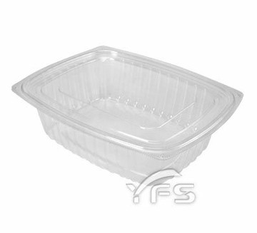 LT-48oz沙拉盒(平蓋/凸蓋) (餅乾盒/乳酪球/小蕃茄/櫻桃/麻糬/方塊酥/泡菜盒/涼麵)【裕發興包裝】