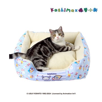 送黃阿瑪鑰匙圈盲盒【JollyPet】Kashima X 蠟筆小新 滑雪小新保暖寵物窩 台灣唯一總代理 獨家正版授權製作 現貨 可拆洗 貓窩 狗窩