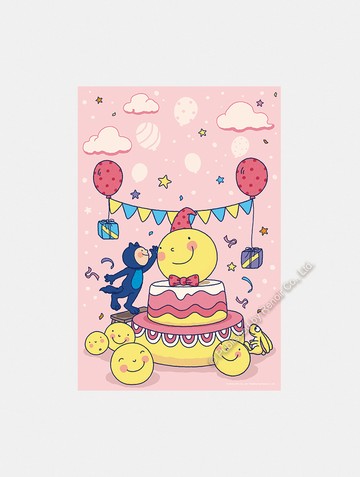 生日快樂派對/300片拼圖/幾米/夜光