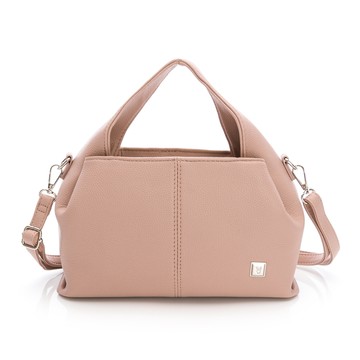 PLAYBOY-手提包附長背帶 Fluffy系列 -粉色(551-4201-12-6)