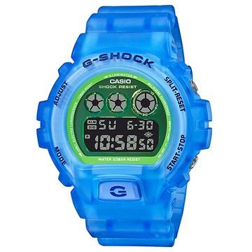 CASIO卡西歐G-SHOCK DW-6900LS-2流行感十足螢光材質/水藍漸層綠50mm｜樂天全館特惠中★指定刷卡回饋10%