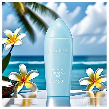 SENKA 專科~全效防曬水凝乳SPF50+PA++++(80ml) 日常防曬首選~~