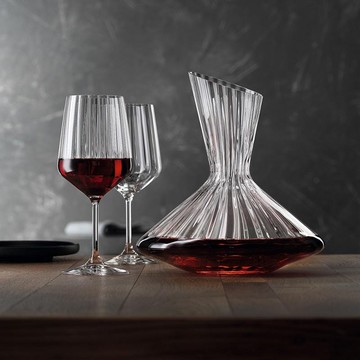 德製Spiegelau LifeStyle醒酒器+紅酒杯彩盒組