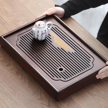 茶盤客廳家用高檔茶海竹制瀝水茶托盤2025新款功夫茶干泡茶臺小型