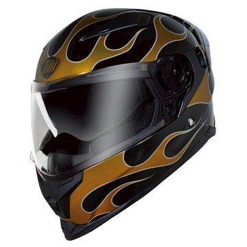 THH 安全帽 T840S 蛻變50 黑金 內墨鏡 雙D扣 抗UV400 耳機曹 可拆洗 小帽體 全罩