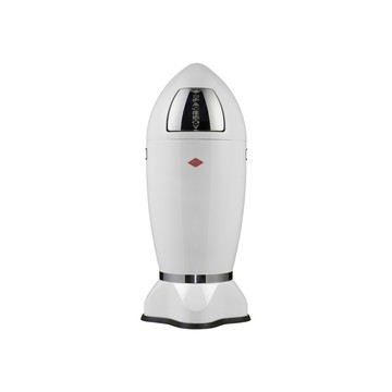 WESCO 火箭桶/時尚大容量垃圾桶35L-白色