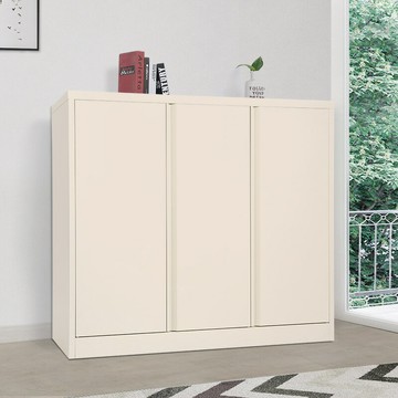 優樂悅~陽臺防潮防曬鞋柜帶鎖矮柜金屬儲物柜室外防水置物柜雜物收納柜子 鞋櫃 玄關 收納盒