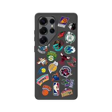 Galaxy S25 Ultra SolidSuit 黑 - NBA - Hardwood classics Logos