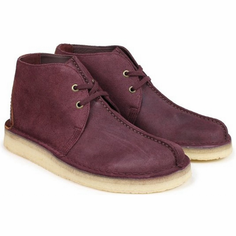 クラークス Clarks デザートトレックハイ ブーツ メンズ Desert Trek Hi バーガンディ 通販 Lineポイント最大0 5 Get Lineショッピング
