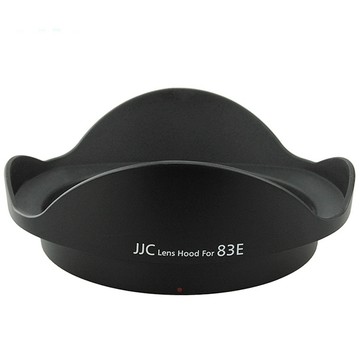 JJC 副廠Canon遮光罩相容佳能原廠EW-83E遮光罩LH-83E適EF 16-35mm F2.8L 17-40m F4L EF-S 10-22mm F3.5-4.5