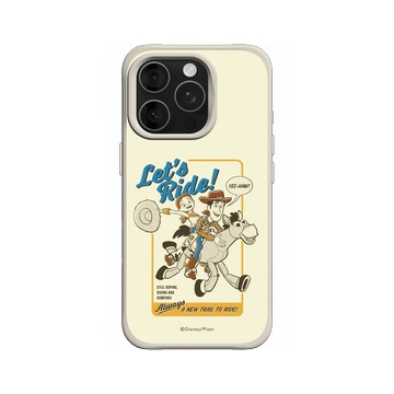 iPhone 16 Pro SolidX 貝殼灰 - 迪士尼-玩具總動員 Toy Story - Let's Ride! 胡迪與翠絲