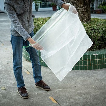 🔥臺灣出貨🔥100目加密加厚蛇袋子80目柔軟尼龍網魚袋過濾脫水透氣有拉繩蛇袋