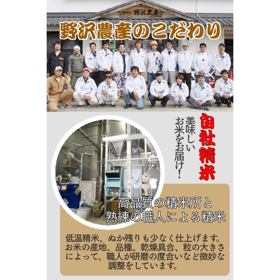 新米 令和5年産 無洗米 10kg 送料無料 米 お米 コシヒカリ こしひかり 流るる 野沢農産 長野県産 北信産 精米 5kg ×2袋