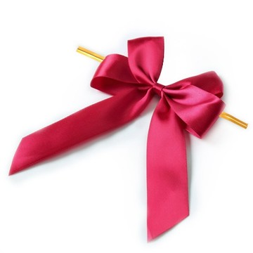 Indigo 雙層緞帶包裝束帶 28入  1個  紅色