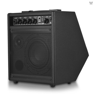 電子鼓音箱27W 便攜式放大器揚聲器 適用於電鼓、電鋼琴、古箏、木吉他等 美規插頭 110-240V 【說明書通用實際功