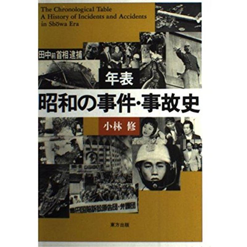 年表 昭和の事件・事故史