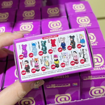 BE@RBRICK SERIES 50 庫柏力克熊 50代 盲盒 公仔