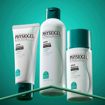 PHYSIOGEL Cica Balance For Men 2P Set (Toner 200ml+Fluid 100ml)