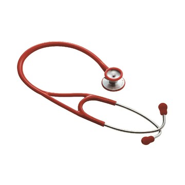 Spirit 精國 心臟科 雙面聽診器 CK-S747PF 16號紅色  1個