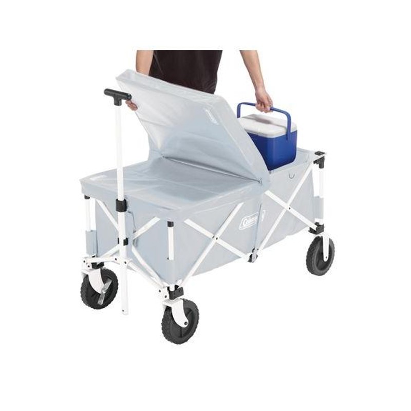 Coleman - コールマン アウトドアワゴン ライトグレー coleman コールマン アウトドアワゴン グレー（新品】Coleman