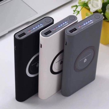 移動電源應急無線充電功能.充電寶2025新款大容量10000毫安背夾式