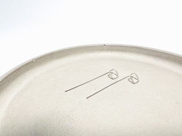 方型幾何耳環【ESB1004】純銀耳環.不過敏耳環