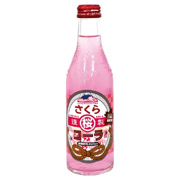 木村飲料 櫻花風味可樂  240ml  1瓶