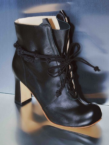Alina 80 Ankle Boots _ Black