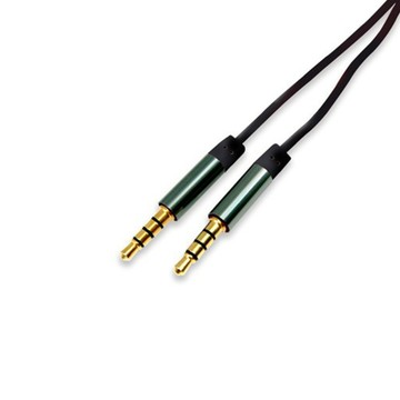 i-gota 3.5立體聲+MIC 公對公高音質音源傳輸線 1M
