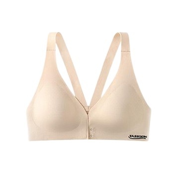 【CS22】前扣式聚攏乳膠杯美背無鋼圈內衣M-XL(3件/入)