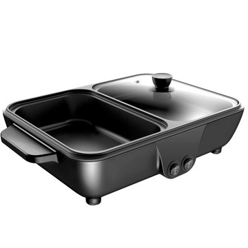 電烤盤 烤盤 電熱鍋電炒鍋燒烤鍋 110V電煮鍋不粘鍋 電烤盤電煎鍋「中秋特惠」