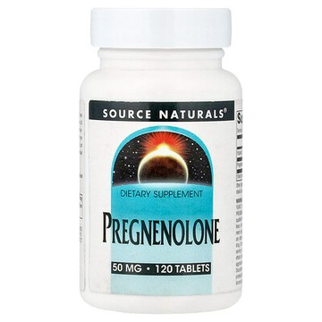 Source Naturals, 孕烯醇酮，50 毫克，120 片