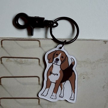 【快速出貨】米格魯鑰匙圈