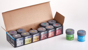 【文具通】SIMBALION 雄獅 王樣 OSAMA60-12 美工 廣告顏料 12色組/60cc H5010004【領券滿額再折千12/31止】