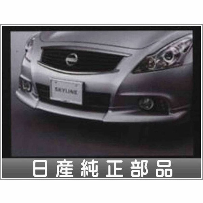 スカイライン フロントプロテクター スポーツタイプ インテリジェントクルーズコントロール付車用 日産純正部品 パーツ オプション 通販 Lineポイント最大0 5 Get Lineショッピング
