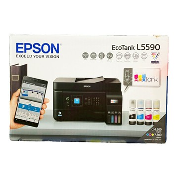 EPSON L5590【送手機架】傳真多功能印表機 全新品《原廠連續供墨》｜領券最高折$220