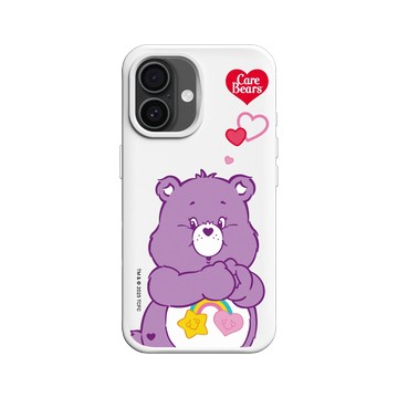 iPhone 16 SolidX 白 - Care Bears - Best Friend Bear
