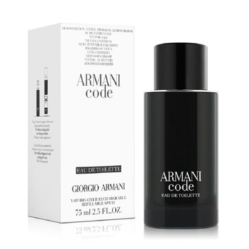 Giorgio Armani 亞曼尼 黑色密碼男性淡香水 75ml-Tester包裝