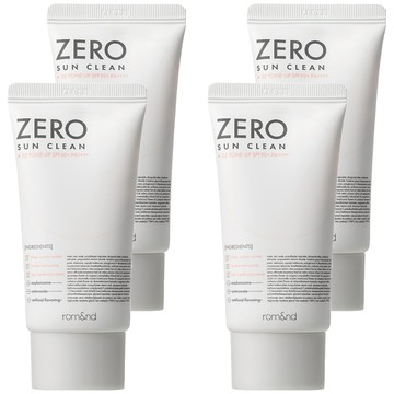rom&nd 台灣公司貨 零觸感防曬乳 SPF50+ PA++++ 02 高光  4個