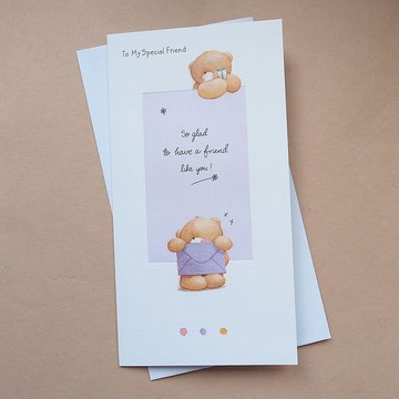 真高興能擁有你這好朋友【Hallmark-ForeverFriends卡片 生日祝福