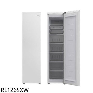 【TECO 東元】【RL126SXW】126公升直立式自動除霜冷凍櫃(含標準安裝)