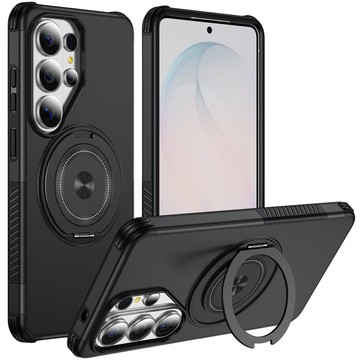 旋轉支架防摔殼適用於三星s26ultra手機殼s26/s25ultra磁吸支架s24ultra防摔保護套s23ultra