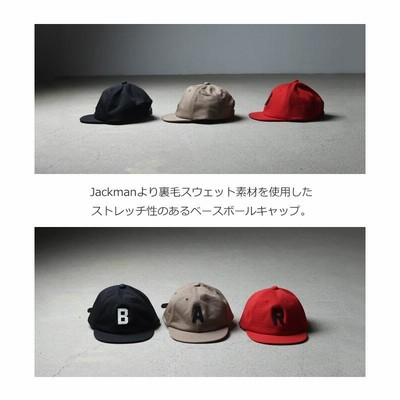 Jackman (ジャックマン) Sweat BB Cap / スウェットベースボール