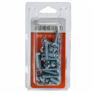 335傘頭機械牙附帽3/16x1"