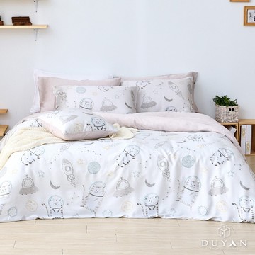 被套-雙人/ 40支萊賽爾天絲 / 宇宙喵遊 台灣製