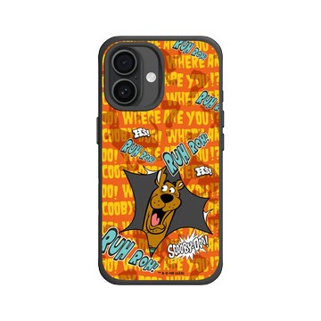 iPhone 16 SolidX 黑 - 史酷比 Scooby-Doo - 逗趣史酷比