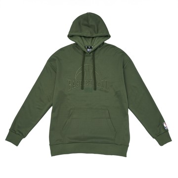 【NBA】落肩籃球帽T_NBA 連帽上衣 男女款 綠色-3455105070