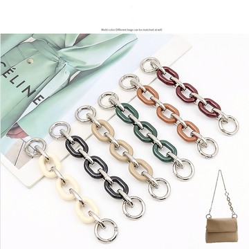 現貨 揹帶配件 改造肩帶配件 diy 包包延長鏈條 腋下包鏈 加長鏈 腋下包鏈亞克力肩帶包帶單買 加長肩帶改裝 改造替換