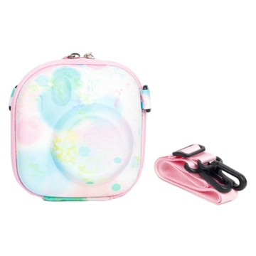 相機EVA收納包 拍立得mini7+/8/9/11/12/40適用 彩色泡泡水彩  單一商品  1個